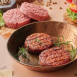 植物肉漢堡排餐-蔬菜咖哩醬